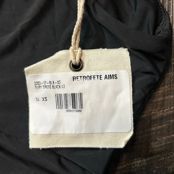 Ser.o.ya Ruby Dress. Color: black. (Size: XS) - Picture 7 of 7